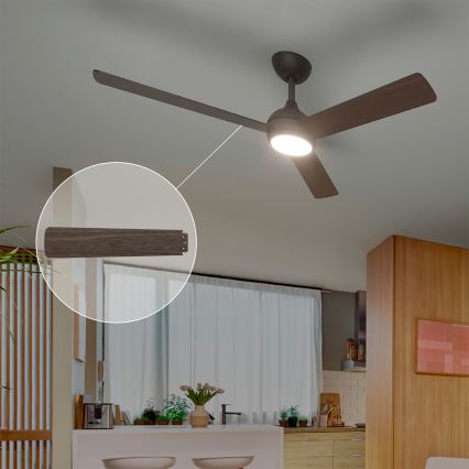 Philips - LED димируем таванен вентилатор CIVX LED/24W/230V + дистанционно управление