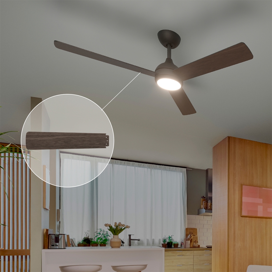 Philips - LED димируем таванен вентилатор CIVX LED/24W/230V + дистанционно управление