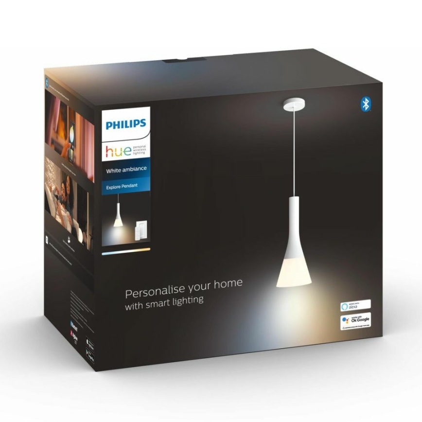 Philips - LED Димируем висящ полилей Hue EXPLORE 1xE27/6W/230V 2200-6500K