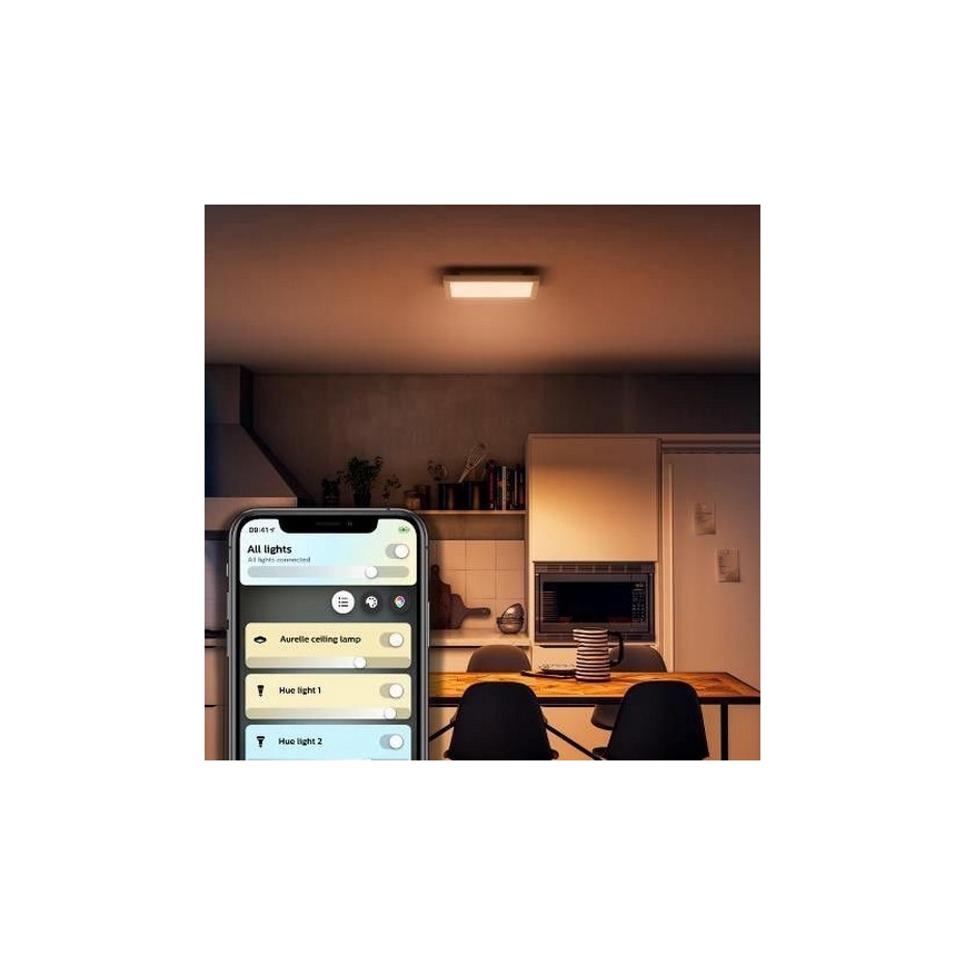 Philips - LED Димируема лампа Hue LED/19W/230V 2200-6500K + дистанционно