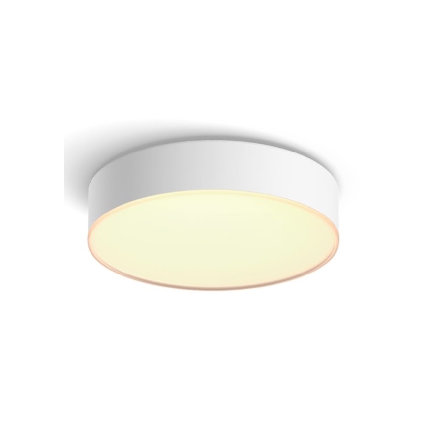 Philips - LED Димируем плафон Hue LED/9,6W/230V 2200–6500K Ø 261 мм бял + дистанционно управление