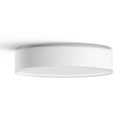 Philips - LED Димируем плафон Hue LED/9,6W/230V 2200–6500K Ø 261 мм бял + дистанционно управление