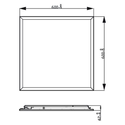 Philips - LED Димируема лампа SLIM SCENE SWITCH LED/36W/230V 4000K