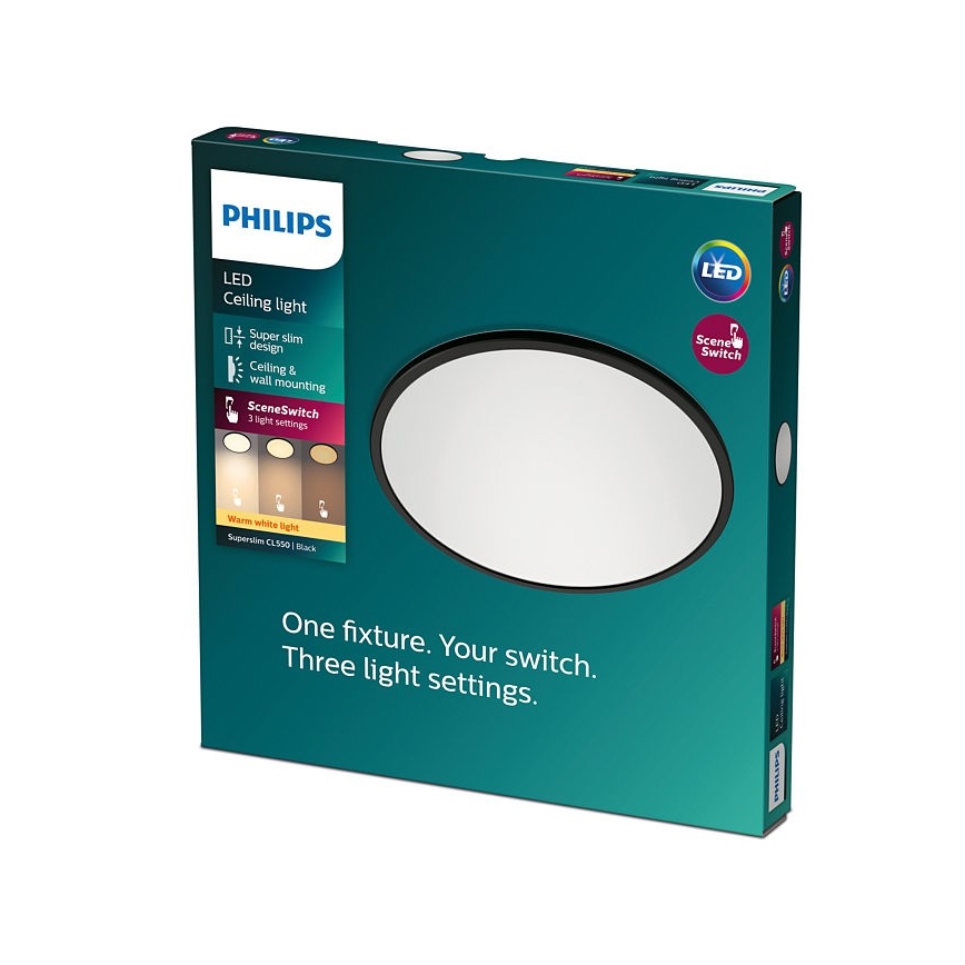 Philips - LED Димируема лампа SUPERSLIM CL550 LED/15W/230V
