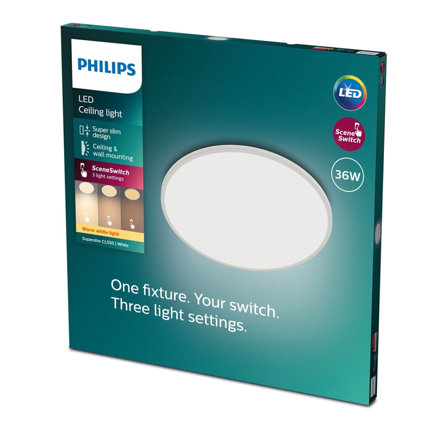 Philips - LED Димируема лампа SCENE SWITCH LED/36W/230V