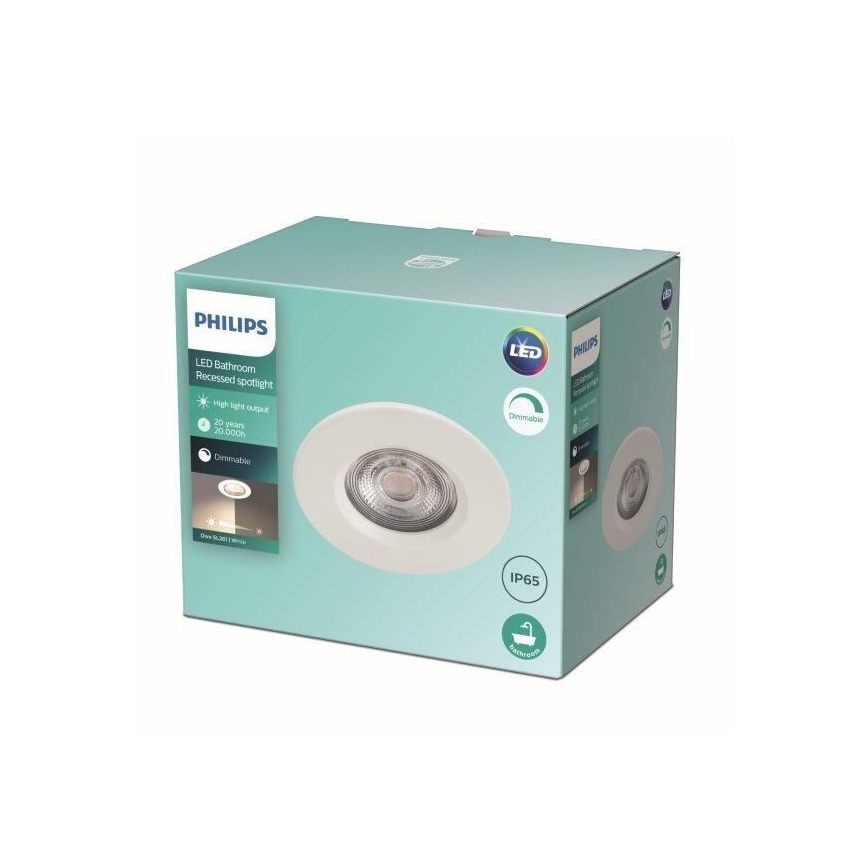 Philips - LED Димируема лампа за баня LED/5W/230V 2700K IP65