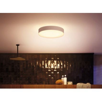 Philips - LED Димируема лампа за баня Hue DEVERE LED/19,2W/230V IP44 ⌀ 381мм 2200-6500K + дистанционно