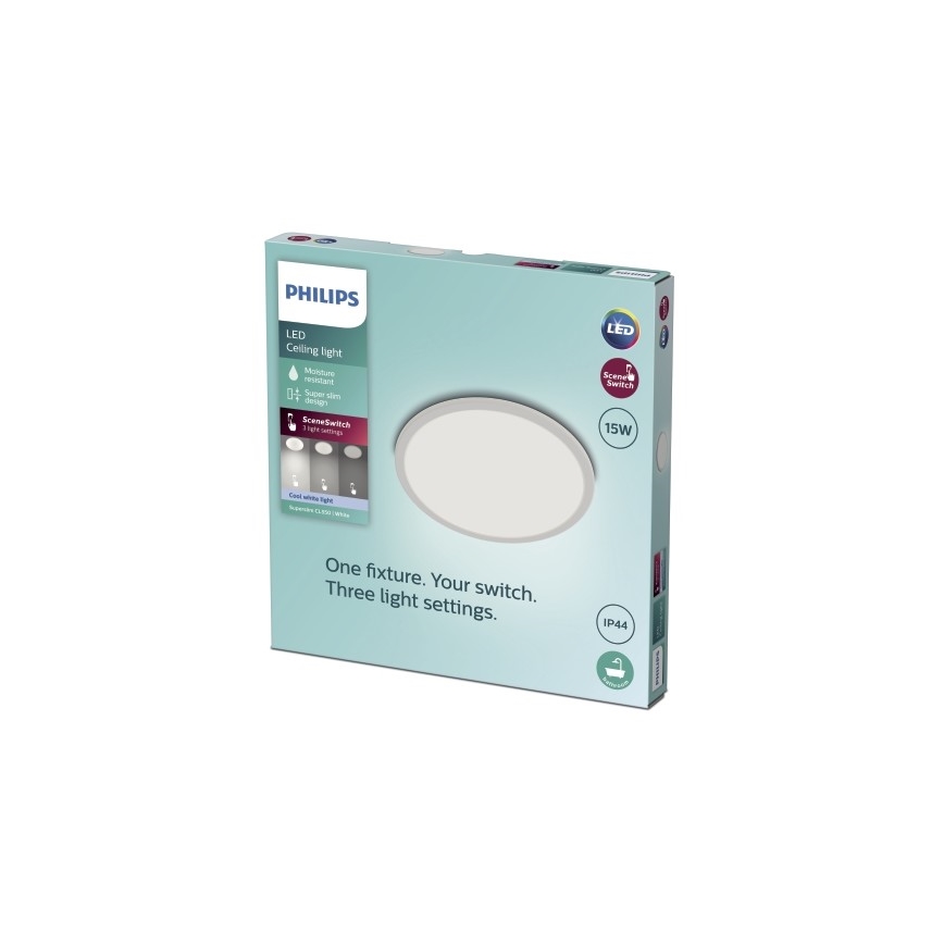 Philips - LED Димируема лампа за баня SCENE SWITCH LED/15W/230V IP44 4000K