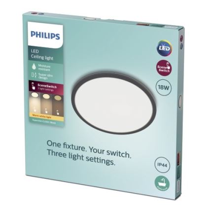 Philips - LED Димируема лампа за баня SCENE SWITCH LED/18W/230V IP44 2700K