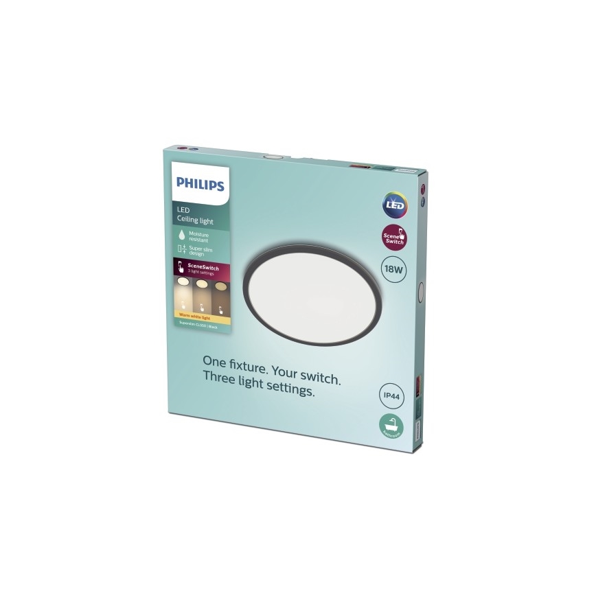 Philips - LED Димируема лампа за баня SCENE SWITCH LED/18W/230V IP44 2700K