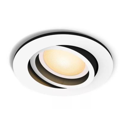 Philips - LED Димируема лампа за вграждане Hue MILLISKIN 1xGU10/4,2W/230V 2200-6500K бял