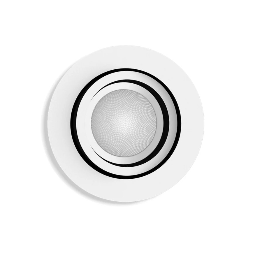 Philips - LED Димируема лампа за вграждане Hue MILLISKIN 1xGU10/4,2W/230V 2200-6500K бял