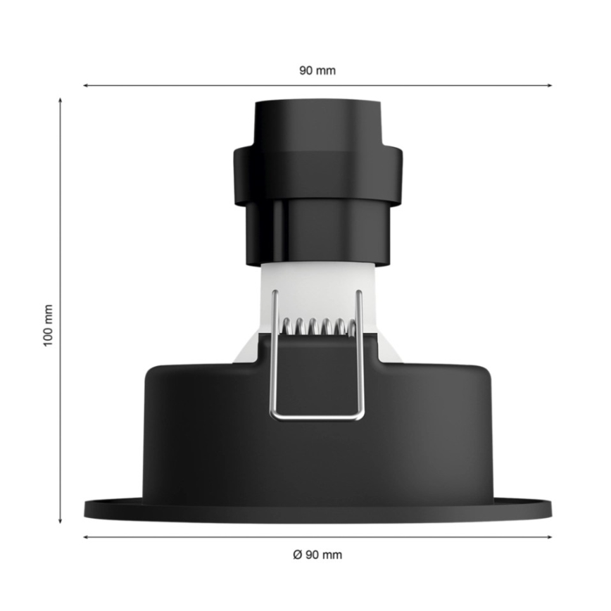 Philips - LED Димируема лампа за вграждане Hue MILLISKIN 1xGU10/4,2W/230V 2200-6500K