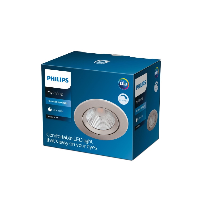 Philips - LED Димируема лампа за вграждане SPARKLE LED/5,5W/230V