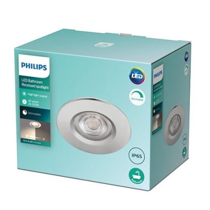 Philips - LED Димируема луничка за баня DIVE 1xLED/5W/230V IP65