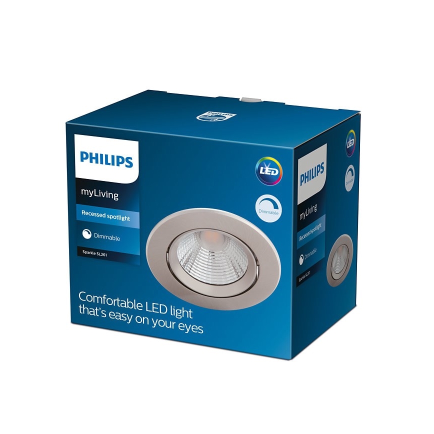 Philips - LED Димируема луничка LED/5,5W/230V