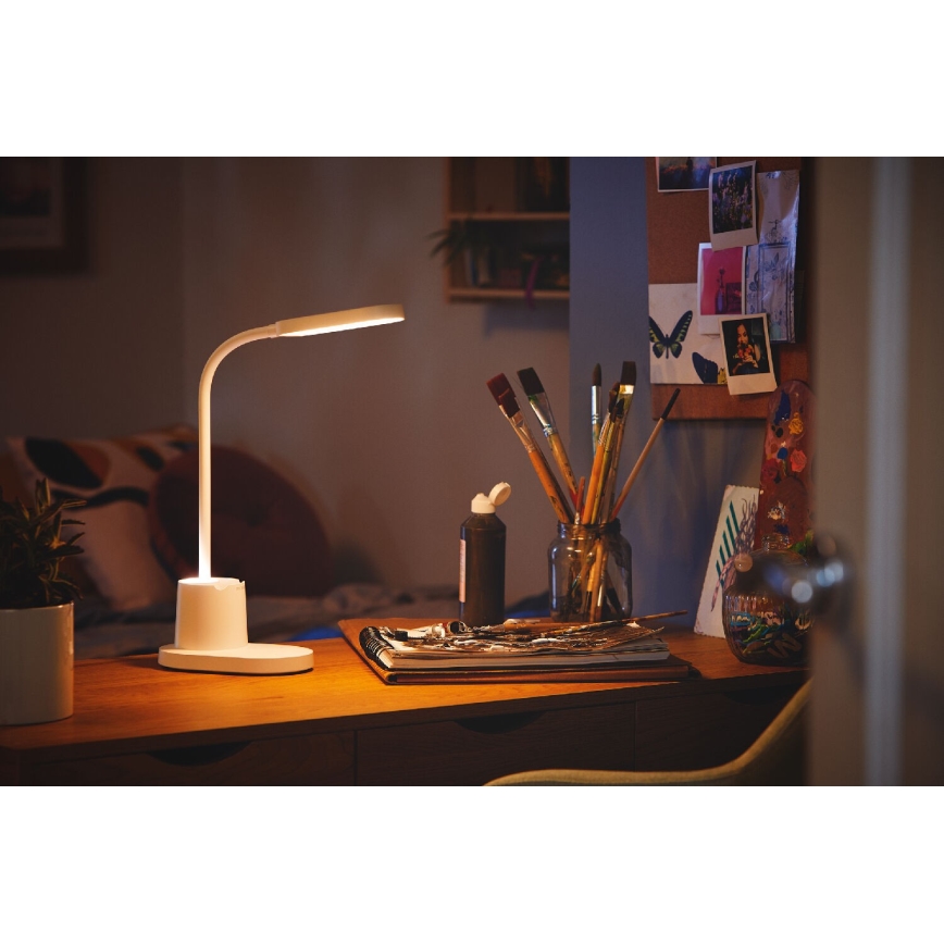 Philips - LED Димируема сензорна настолна лампа BUCKET LED/7W/5V 3000/4000/5700K CRI 90