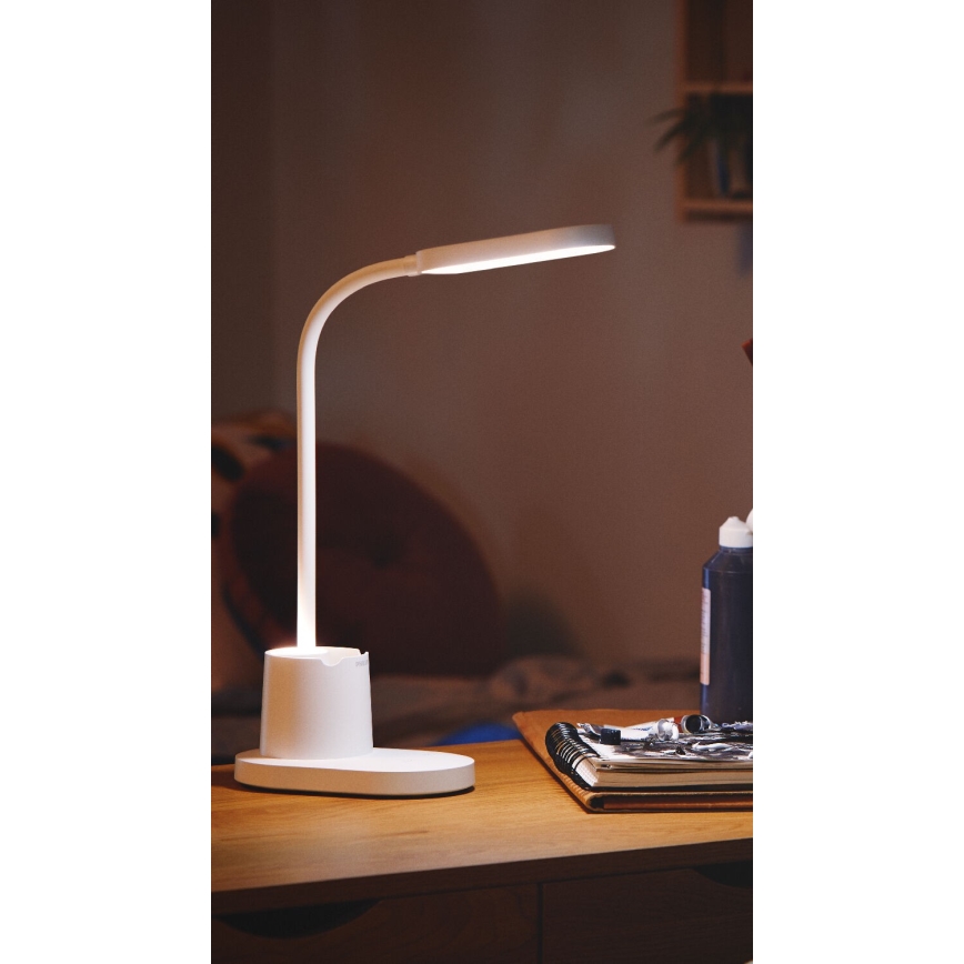 Philips - LED Димируема сензорна настолна лампа BUCKET LED/7W/5V 3000/4000/5700K CRI 90