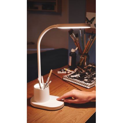 Philips - LED Димируема сензорна настолна лампа BUCKET LED/7W/5V 3000/4000/5700K CRI 90