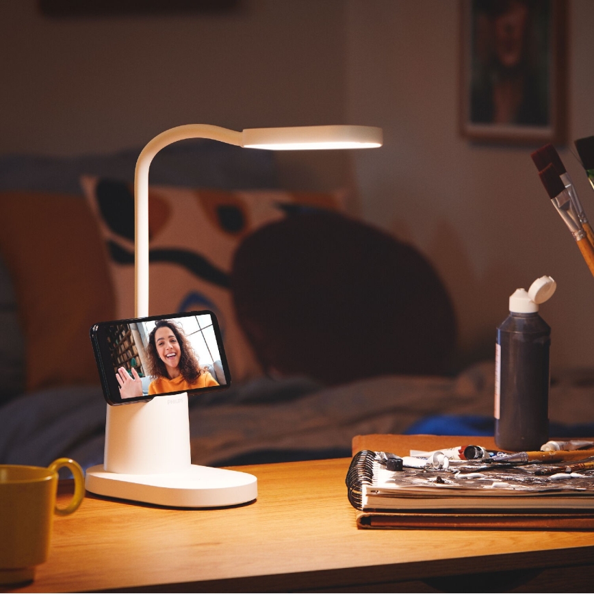 Philips - LED Димируема сензорна настолна лампа BUCKET LED/7W/5V 3000/4000/5700K CRI 90