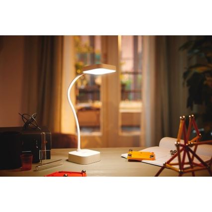 Philips - LED Димируема сензорна настолна лампа ROCK LED/5W/5V 1800 mAh