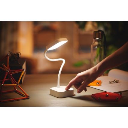 Philips - LED Димируема сензорна настолна лампа ROCK LED/5W/5V 1800 mAh