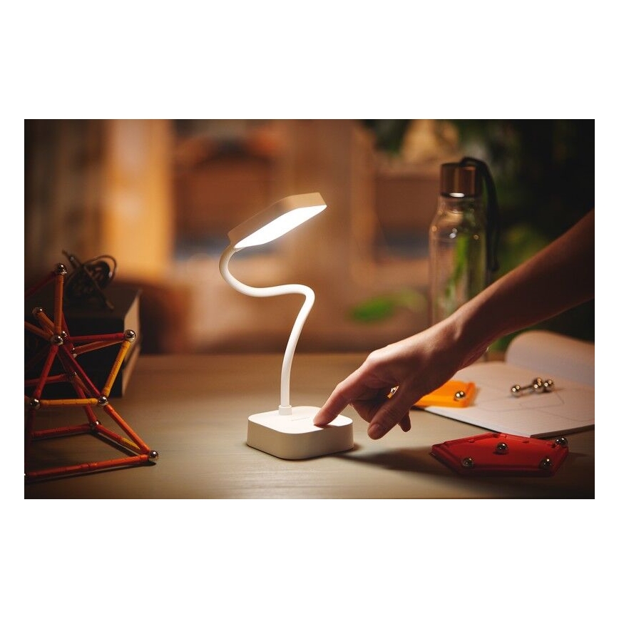 Philips - LED Димируема сензорна настолна лампа ROCK LED/5W/5V 1800 mAh