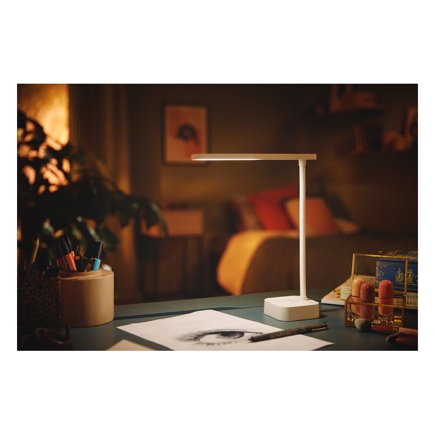 Philips - LED Димируема сензорна настолна лампа TILPA LED/5W/5V
