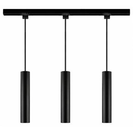 Philips - LED димируем полилей на кабел за рейкова система EASYLINK 3xGU10/7W/230V 1 m черен