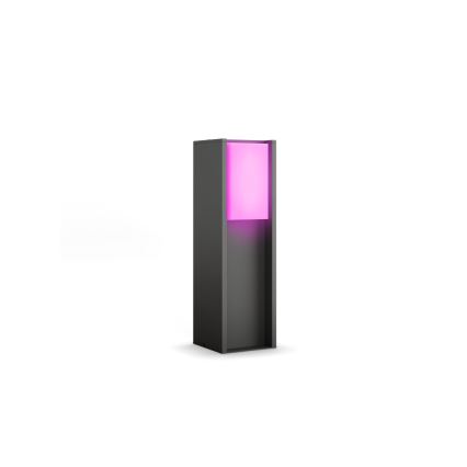 Philips - LED димируема външна лампа Hue TURACO 1xE27/8,1W/230V 40 cm IP44