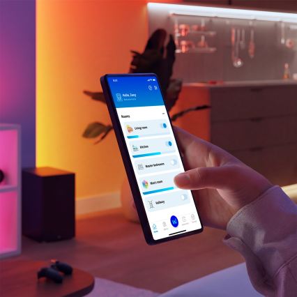 Philips - Димируемо LED таванно осветително тяло SUPERSLIM LED/32W/230V 2700-6500K Wi-Fi