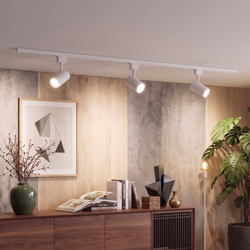 Philips - LED димируемо точково осветително тяло за шинна система EASYLINK 3xGU10/6,2W/230V 2200-2700K 1 m бяло