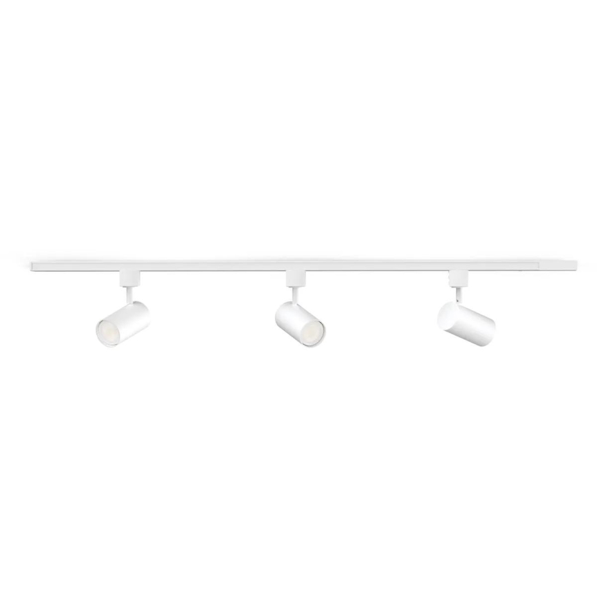 Philips - LED димируемо точково осветително тяло за шинна система EASYLINK 3xGU10/6,2W/230V 2200-2700K 1 m бяло