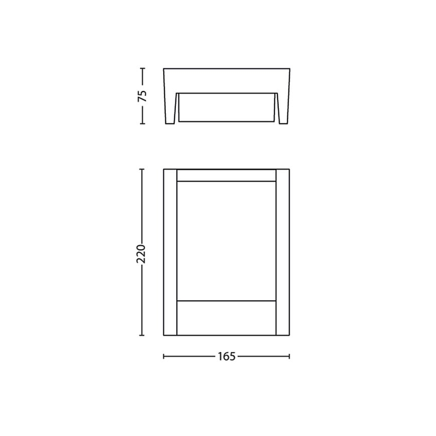 Philips - LED Екстериорен аплик LED/3,8W/230V 3000K IP44
