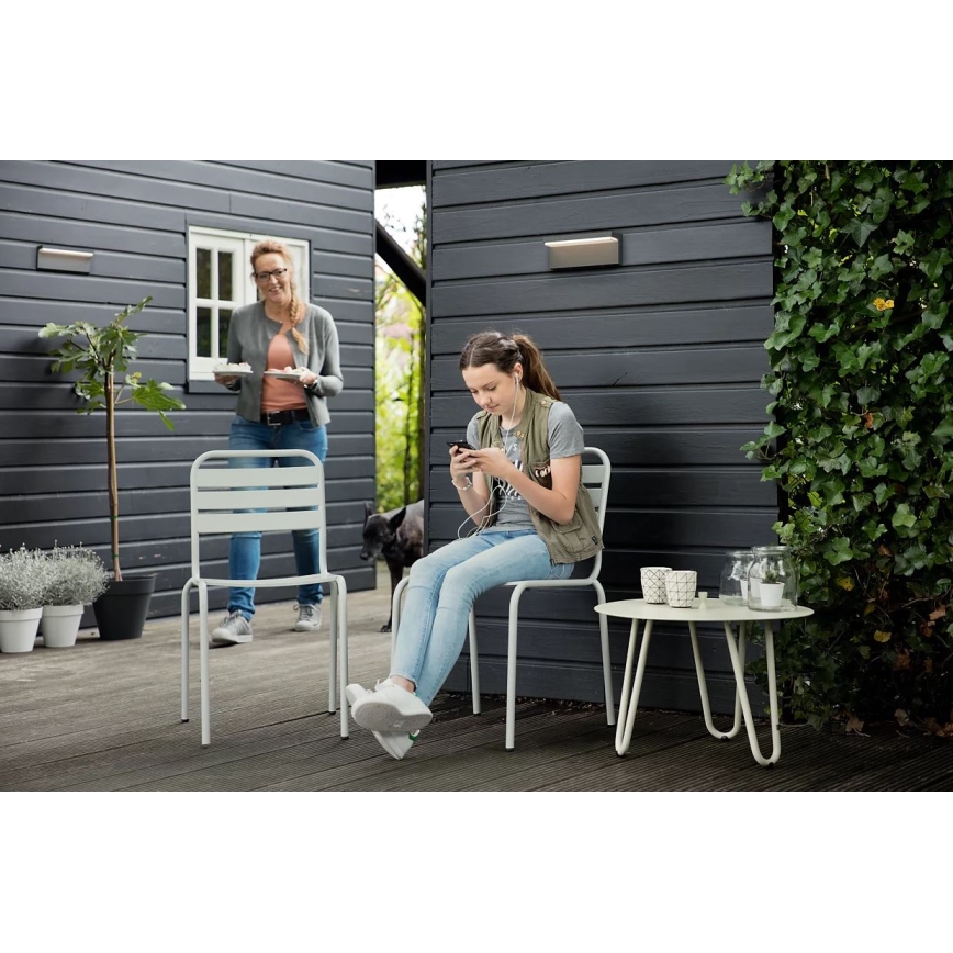 Philips - LED Екстериорен аплик BUSTAN LED/3,8W/230V 4000K IP44