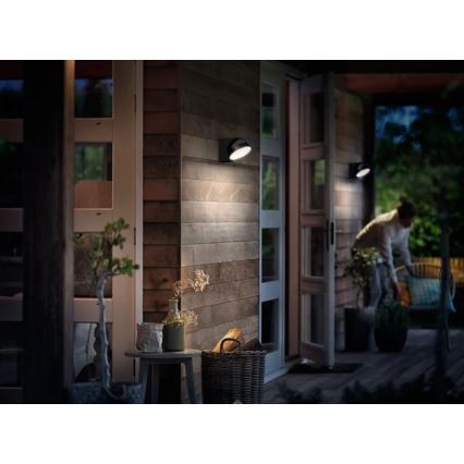 Philips - LED Екстериорен аплик LED/7W/230V 2700K IP44