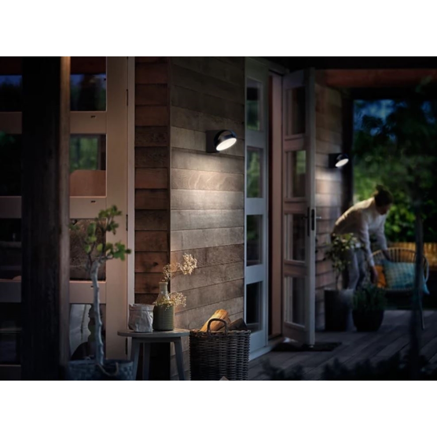 Philips - LED Екстериорен аплик LED/7W/230V 2700K IP44