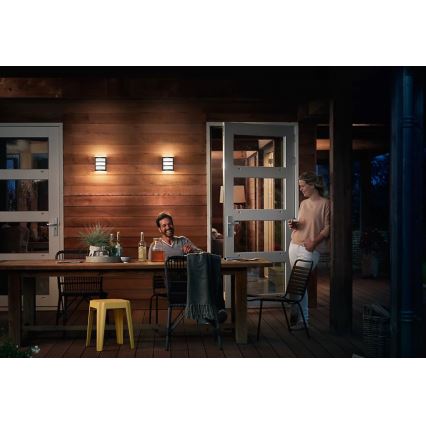 Philips - LED Екстериорен аплик PYTHON LED/3,8W/230V IP44