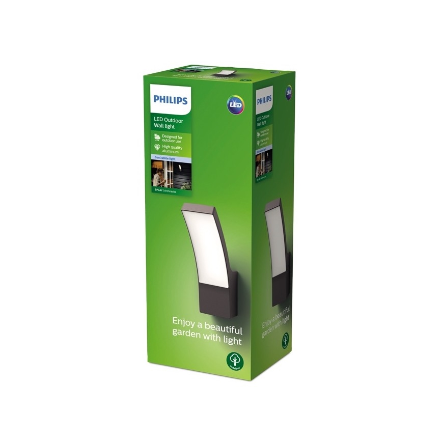 Philips - LED Екстериорен аплик LED/12W/230V 4000K IP44