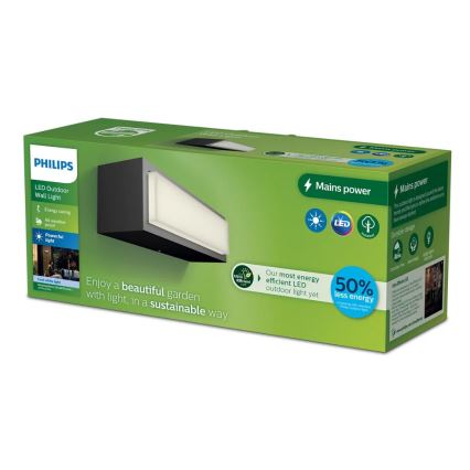 Philips - LED Екстериорен аплик STRATOSPHERE LED/3,8W/230V 4000K IP44
