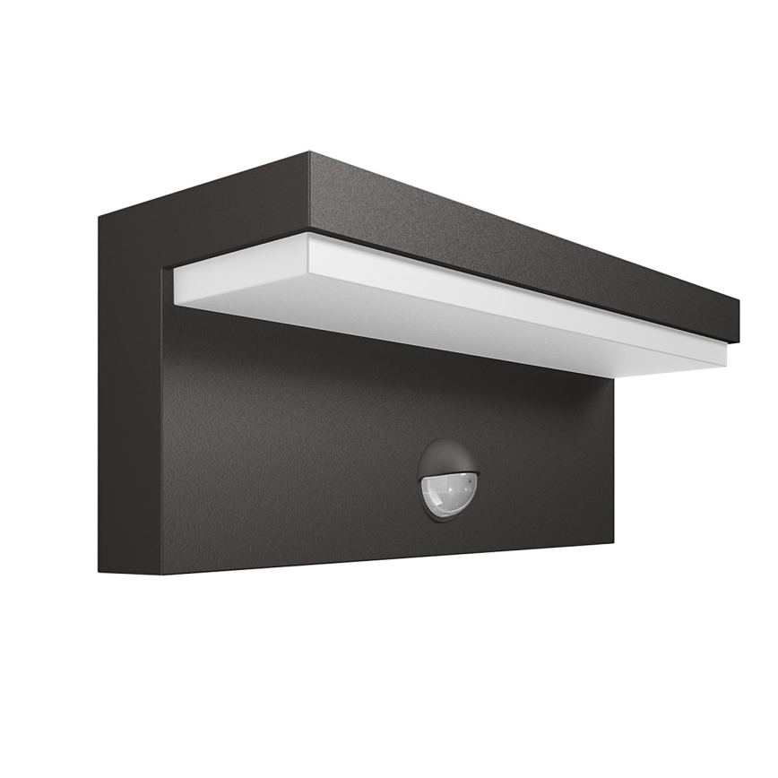 Philips - LED Екстериорен аплик със сензор 2xLED/4,5W/230V 4000K IP44