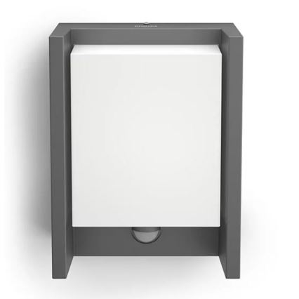Philips - LED Екстериорен аплик със сензор ARBOUR LED/3,8W/230V 2700K IP44