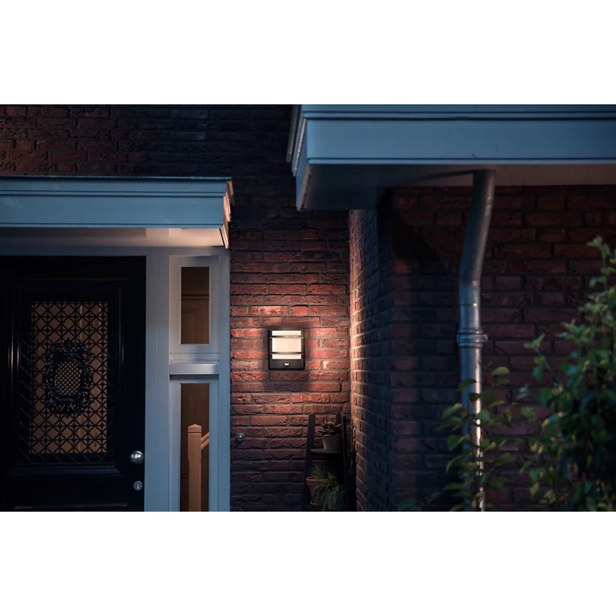 Philips - LED Екстериорен аплик със сензор PETRONIA LED/3,8W/230V IP44