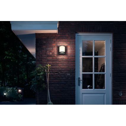 Philips - LED Екстериорен аплик със сензор SAMONDRA LED/3,8W/230V IP44