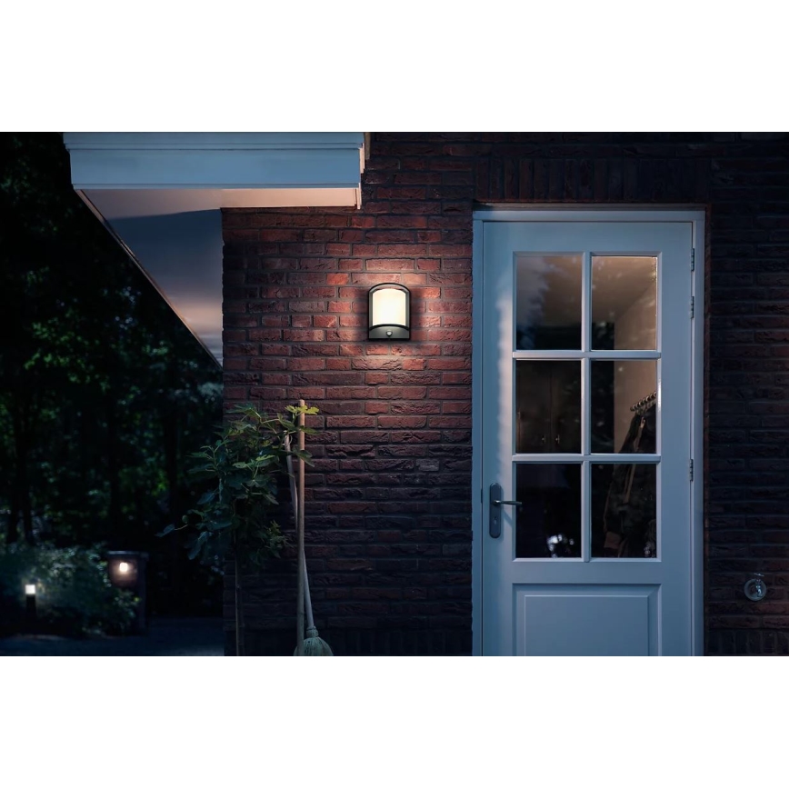 Philips - LED Екстериорен аплик със сензор SAMONDRA LED/3,8W/230V IP44