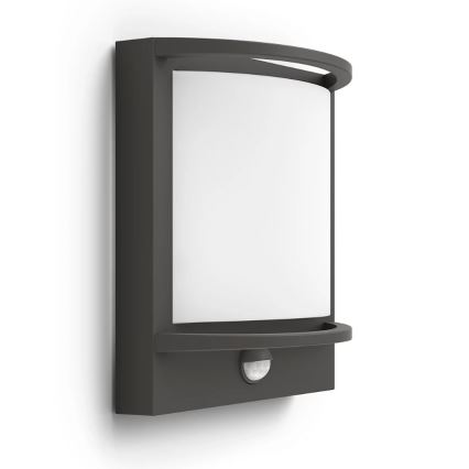 Philips - LED Екстериорен аплик със сензор SAMONDRA LED/3,8W/230V IP44