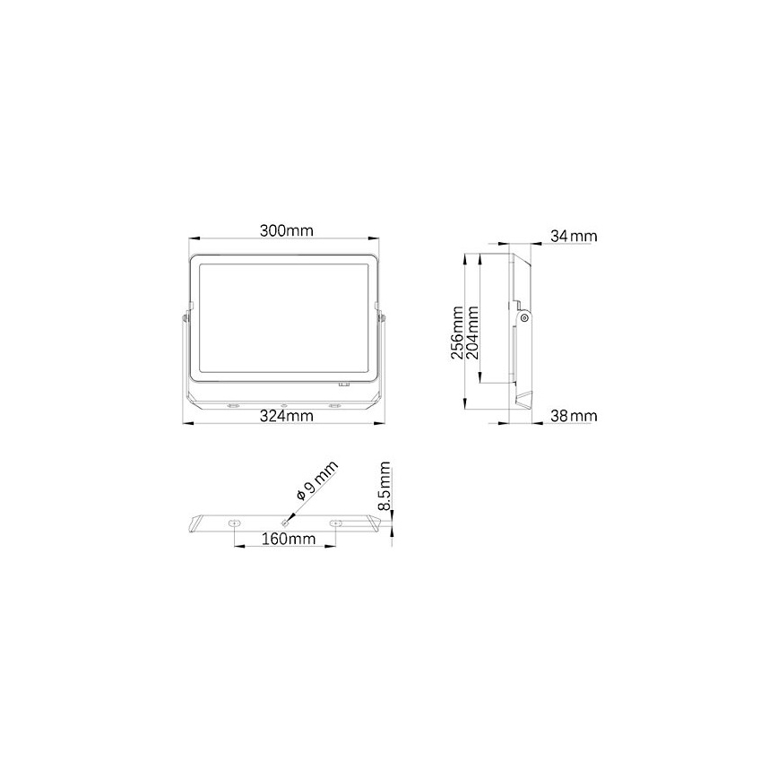 Philips - LED Екстериорен прожектор PROJECTLINE LED/100W/230V IP65 4000K