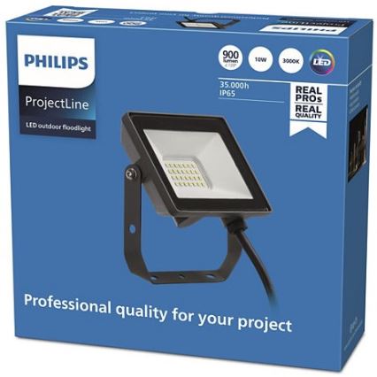 Philips - LED Екстериорен прожектор PROJECTLINE LED/10W/230V IP65 3000K