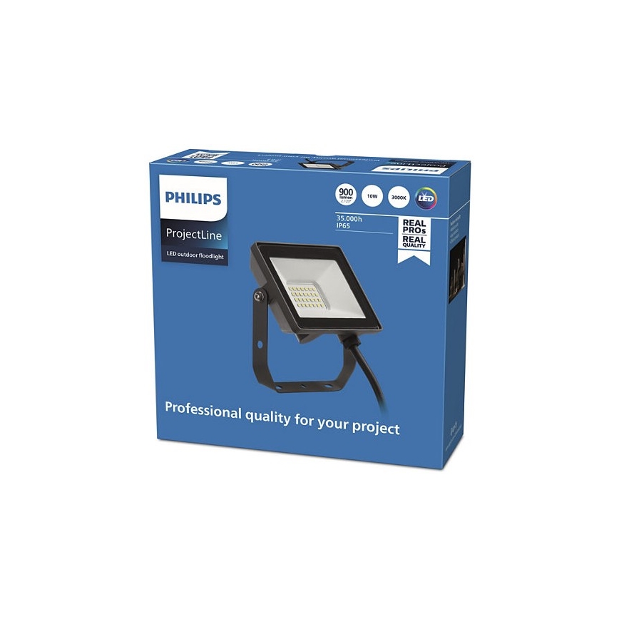 Philips - LED Екстериорен прожектор PROJECTLINE LED/10W/230V IP65 3000K