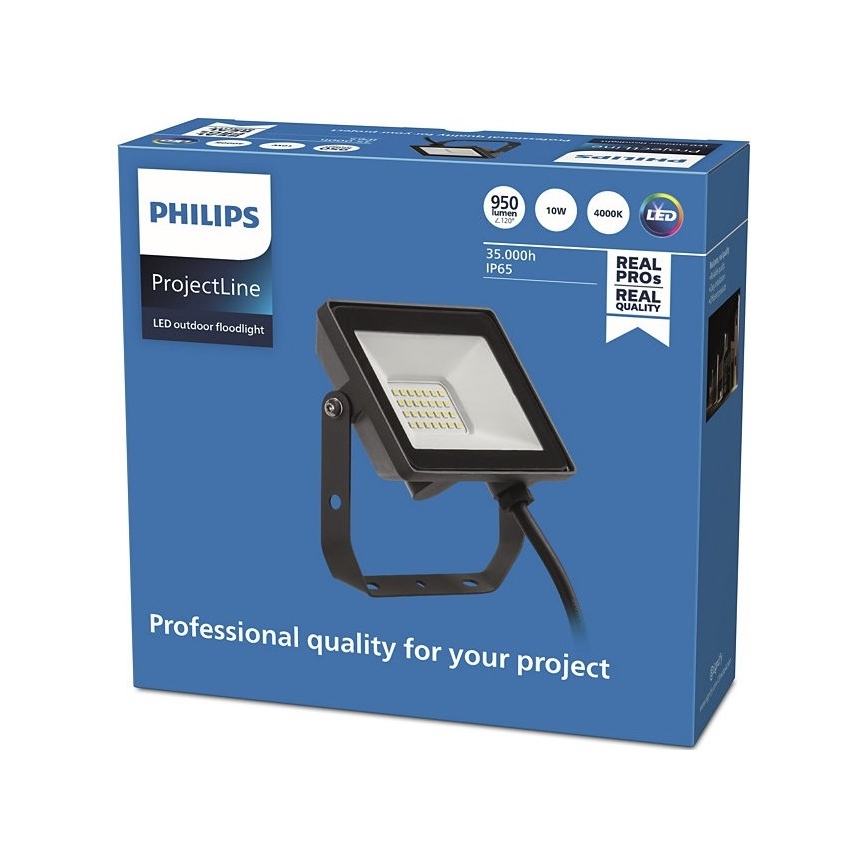 Philips - LED Екстериорен прожектор PROJECTLINE LED/10W/230V IP65 4000K